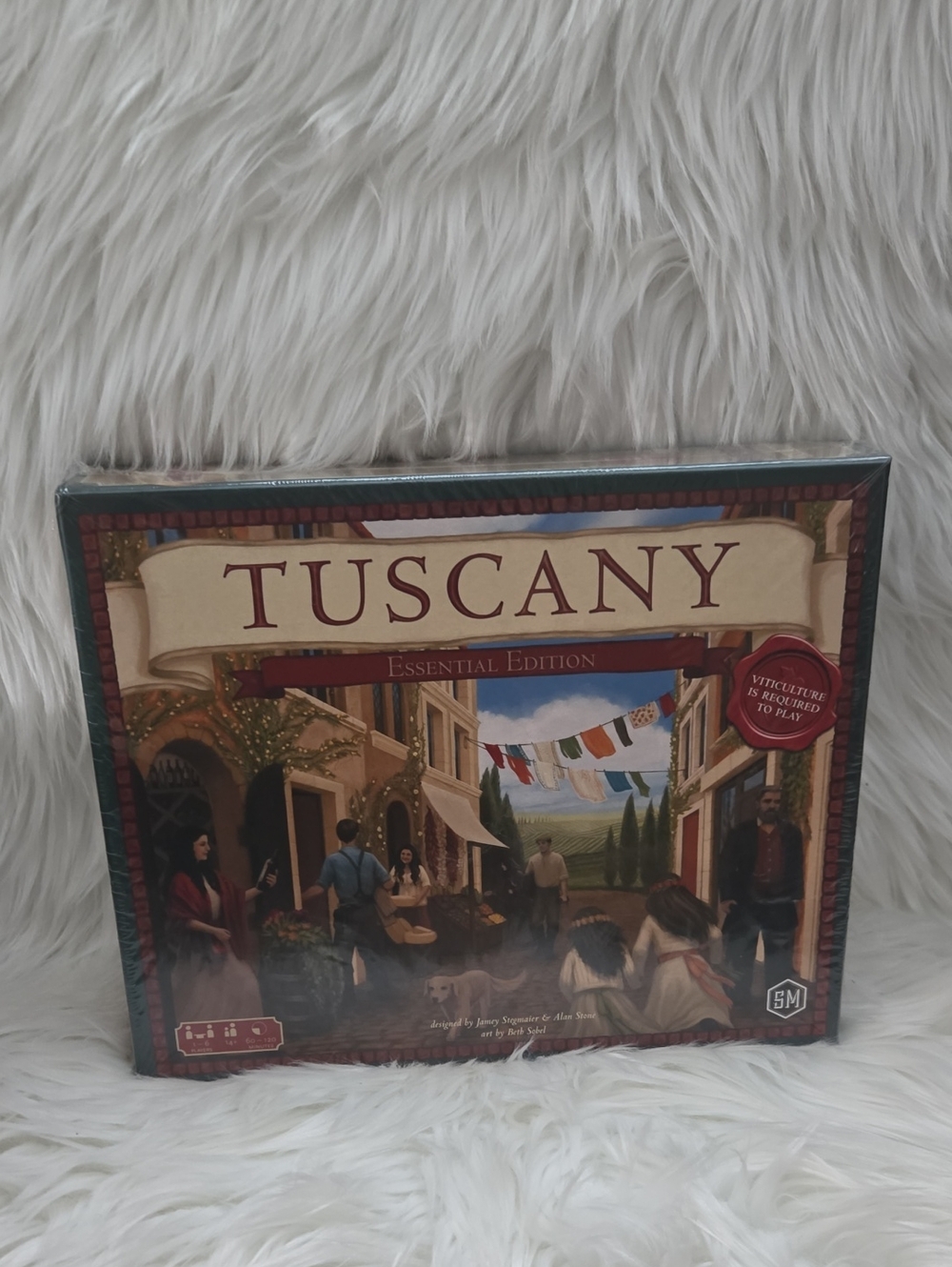 Viticulture: Tuscany Essential Edition Brand New Sealed Boardgame Expansion